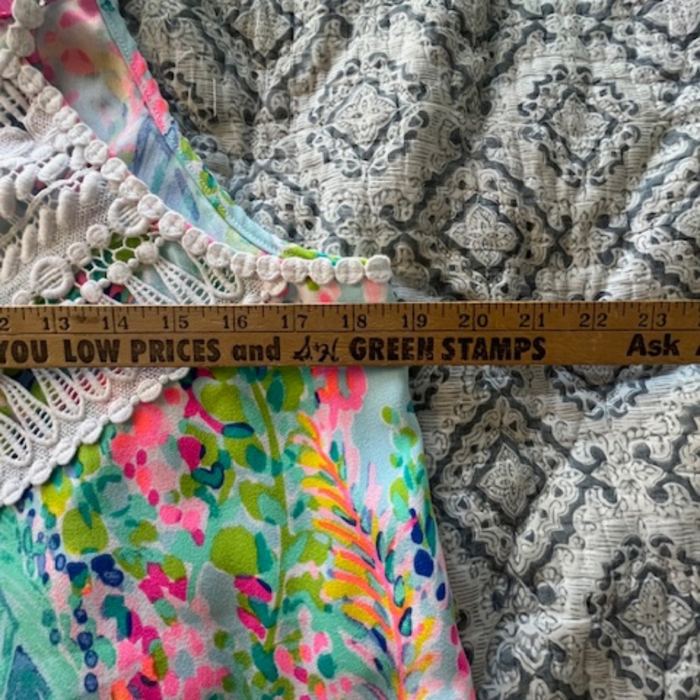 Lilly Pulitzer Pearl Soft Shift Halter Dress Sz M Preppy Summer Quiet Luxury - Picture 9 of 11